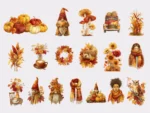 Cottagecore Autumn Sticker Set - Image 5