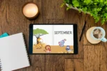 September Cute Animal Bullet Journal - Image 3
