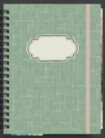 Serenity Undated Ringed Portrait Planner - Image 2