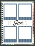 Serenity Undated Ringed Portrait Planner - Image 5