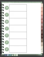 Serenity Undated Ringed Portrait Planner - Image 9