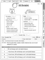 Pathfinder 2e Remaster Alchemist Player Journal (Supernote) - Image 12