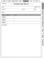 Pathfinder 2e Remaster Alchemist Player Journal (Supernote) - Image 9