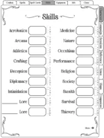 Pathfinder 2e Remaster Alchemist Player Journal (Supernote) - Image 6